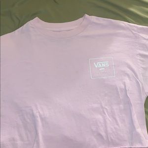 Light Pink Vans Shirt